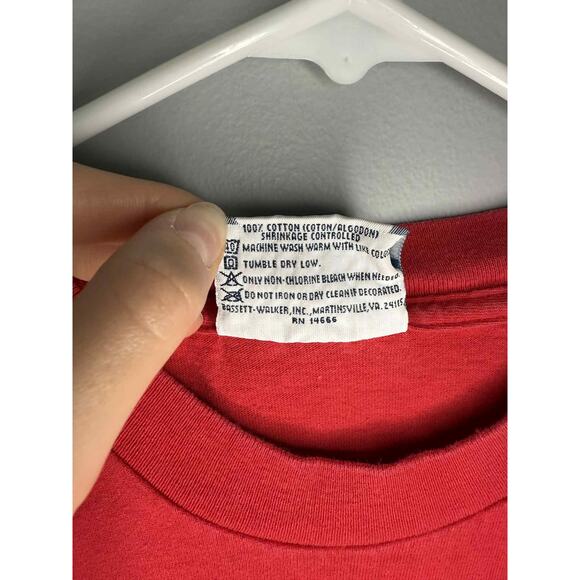 VTG Lee 1998 Detroit Red Wings Stanley Cup Champions Graphic T-Shirt Red Men XL - Picture 5 of 9